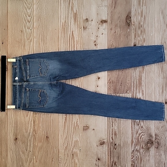 7 For All Mankind Size 25 Gwenevere Dark Wash Skinny Jeans - Picture 5 of 12